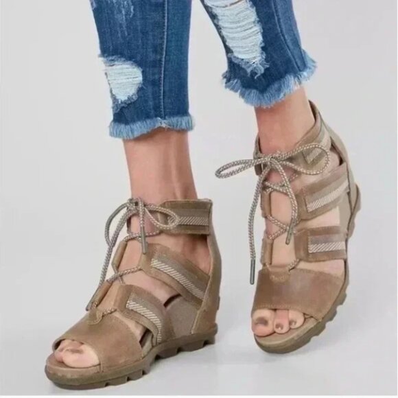 SOREL Wedge Sandals - Picture 3 of 9